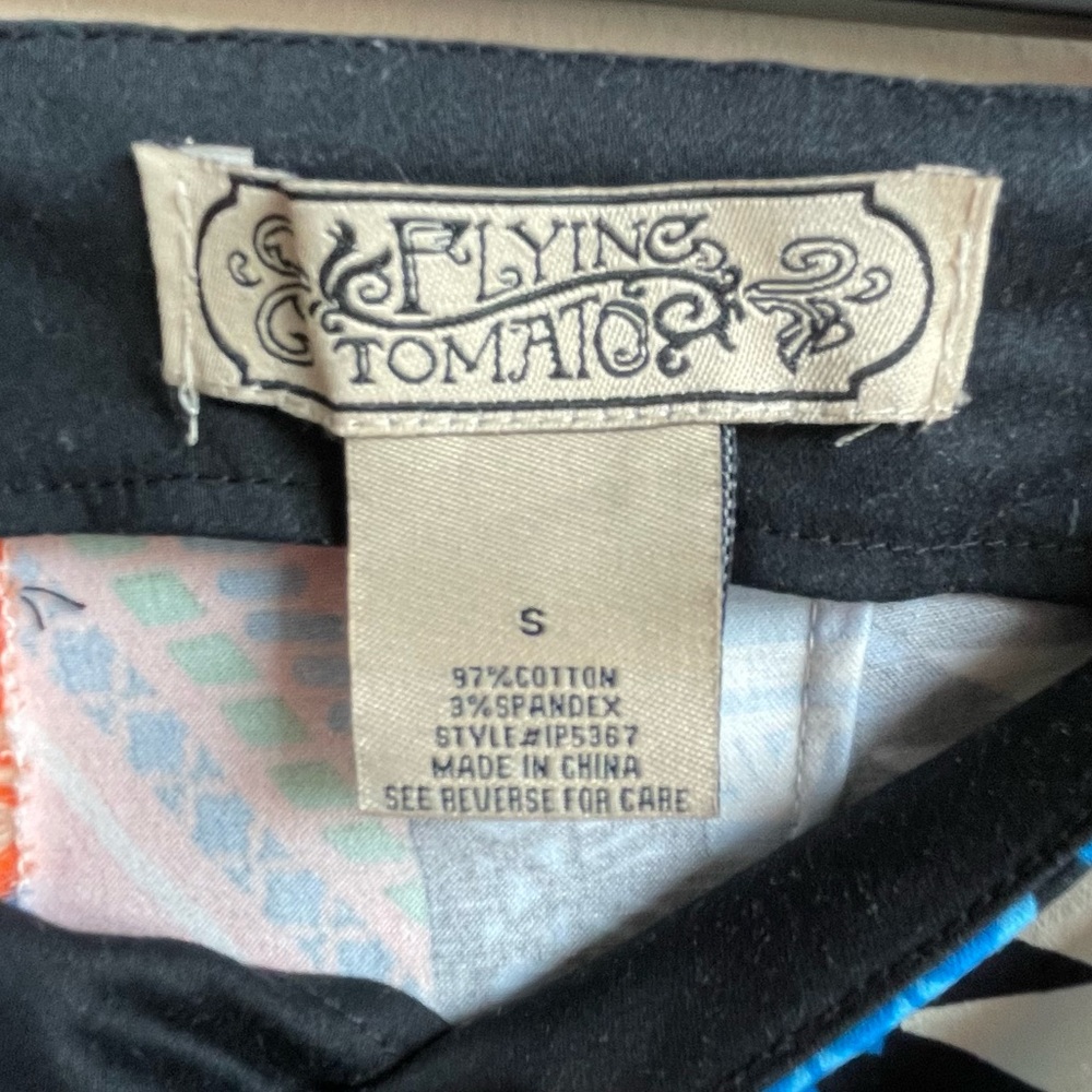 Flying Tomato Multicolor Geometric Pattern High W… - image 7